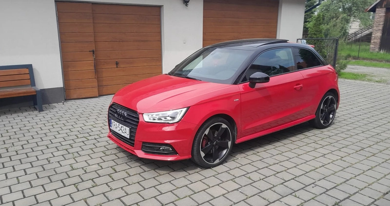 Audi A1 cena 46900 przebieg: 164335, rok produkcji 2015 z Międzylesie małe 436